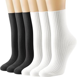 DRESHOW Kadın Mürettebat Corabı Estetik Spor Corabı Nefes Alabilir Yüksek Corap Kadın Uzun Corap Spor, Boş Zaman, Partiler Için