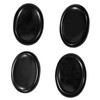 Rockcloud Pack of 4 1.3" Thumb Worry Stone Oval Shape