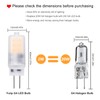G4 LED Light Bulb 2W AC/DC 12V Warm White 2700K