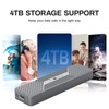 SETMSPACE - Carcasa M.2, carcasa NVMe de 10 Gbps y