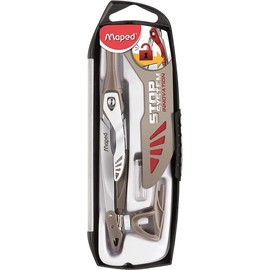 Maped M196310 - Compass Stop System Innovation, 3-Piece, Pale Grey