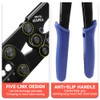 YMYP Wire Rope Crimping Tool, Ferrule Swaging Tool for Aluminum