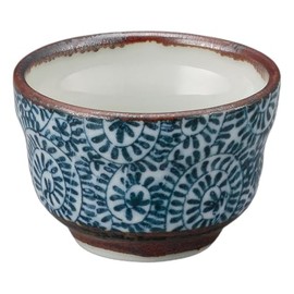 Thin Octopus Arabesque Guinomi Medium [2.3 x 1.6 inches (5.9 x 4 cm) | Guinomi |