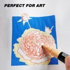 FLYMAX Blue Marker Paint Pens - Permanent Marker Pens Blue
