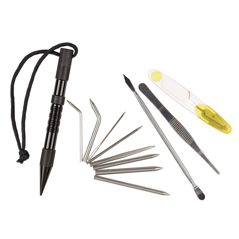 Paracord Planet 12 PC FID Set – Stainless Steel –