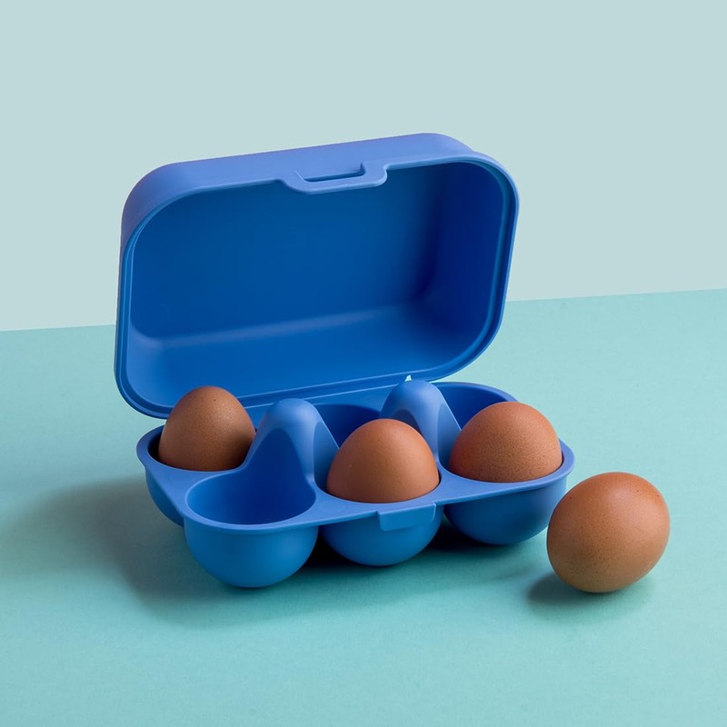 Koziol EGGS TO GO MINI Egg Box for 6 Eggs,