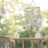 White Shell Wind Chime Hanging Dreamcatcher Sympathy Wind Chimes for