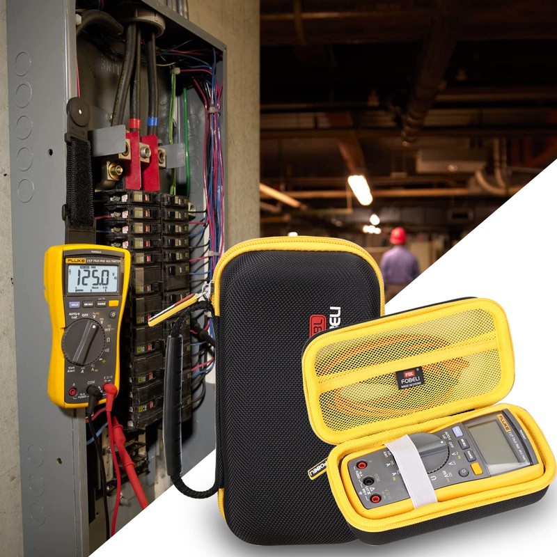 FBLFOBELI EVA Travel Carrying Case for Fluke 117 115 116