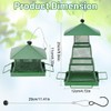 AIMALL Robust All-Season Automatic Bird Feeder with Easy Refill Design,