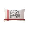 ULOVE LOVE YOURSELF Hello Winter Throw Pillow Covers 12x20 Inches