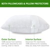 Pillow Protector 100% Viscose Made from Bamboo with Hidden Zipper,