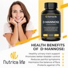 Urinary Tract Infection Treatments D Mannose 1000mg Capsules - Potent