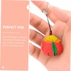 Healvian 5pcs Cartoon Strawberry Nail Clipper Friendly Fingernail Trimming Tool