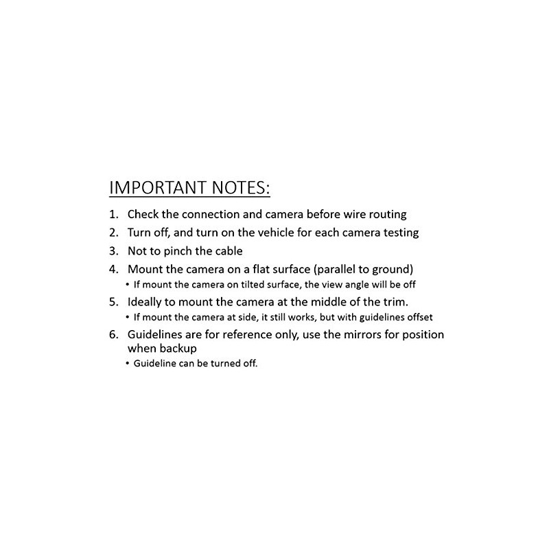 PYvideo Rear Backup Camera Kit for Scion (2012-2015) for Factory