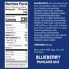 Krusteaz Complete Pancake Mix, Blueberry Pancake Mix, 25.2-Ounce Box (Pack