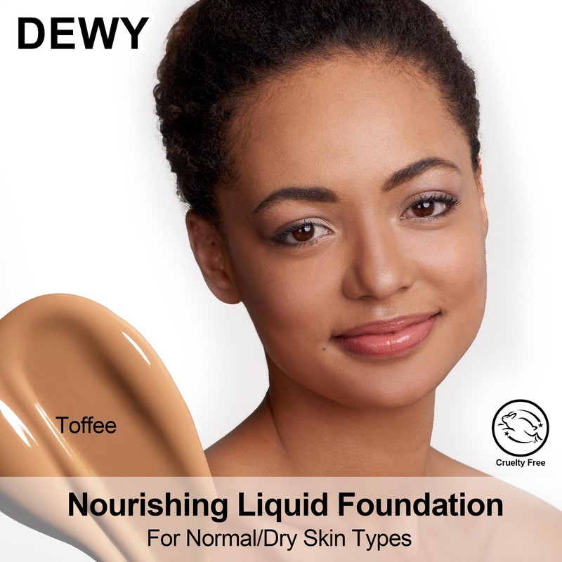 FV Foundation Poreless Waterproof Liquid Foundation Make-Up Flawless Medium Coverage