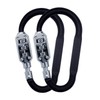 Combination Carabiner Clips,V-Resourcing Resettable 3 Dial Digit Combination Lock Carabiner
