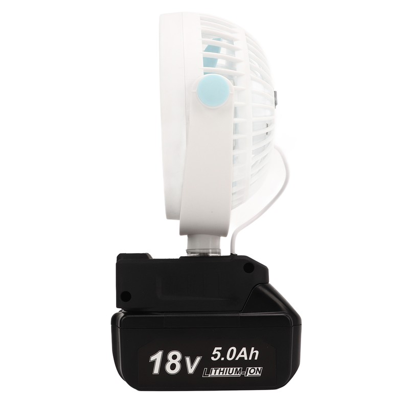 5in Cordless Fan Rechargeable Desk Fan Battery Powered Small Electric