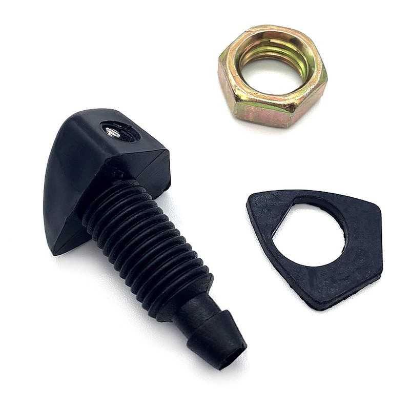 Zoucsj (2 of Pack)10mm Gm Front Windshield Wiper Washer Nozzle