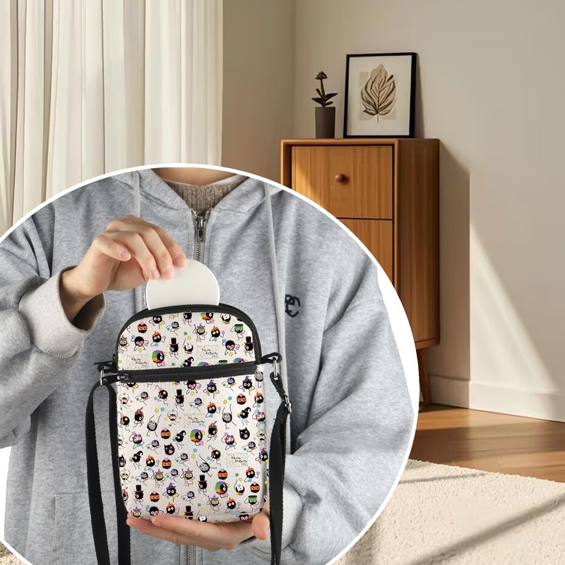 MBMSO Soot Sprite Crossbody Bag Full of Soot Spirited Away