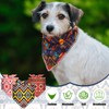 Amylove 120 Pcs Dog Bandanas Bulk Holiday Triangle Dog Pack