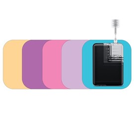 Glucomart Adhesive Patches for Mobi – Maximum Strength Patches, Waterproof & Hypoallergenic (Smoothie Variety Pack) (Mobi Sleeve)