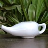 Ancient Impex Ceramic Neti Pot for Nasal Cleansing with 5