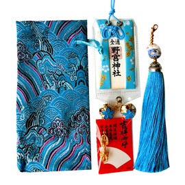 Japanese Omamori Blessing Lucky Charm Amulet for Traffic Safe Fortune Bag Lucky Cat Gifts for Women Men