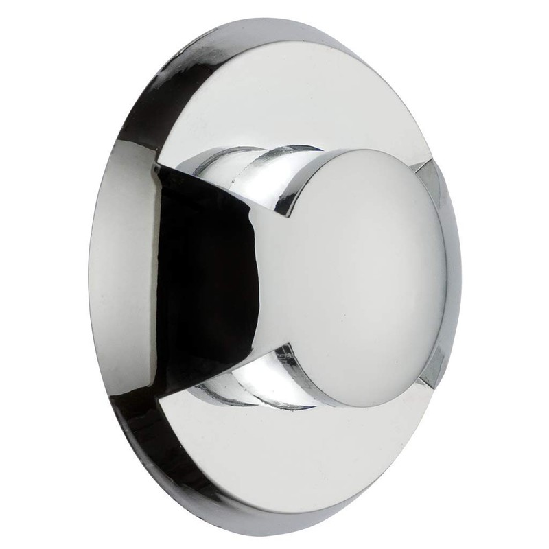 Knightsbridge Mini Ground Light, Metal, 0.6 W, White