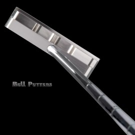 Bell RH No-Offset 360 Golf Putter-32" - 38" Center shaft Winn Midsize Grip Matte - 36"