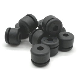 eXODA Cable Spout Rubber Grommets/Hole tidy/Grommets 5 mm Hole Pack of 10)