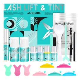 Kit Lash Lifting Y Tinte Para Pestañas Rizado Naturales