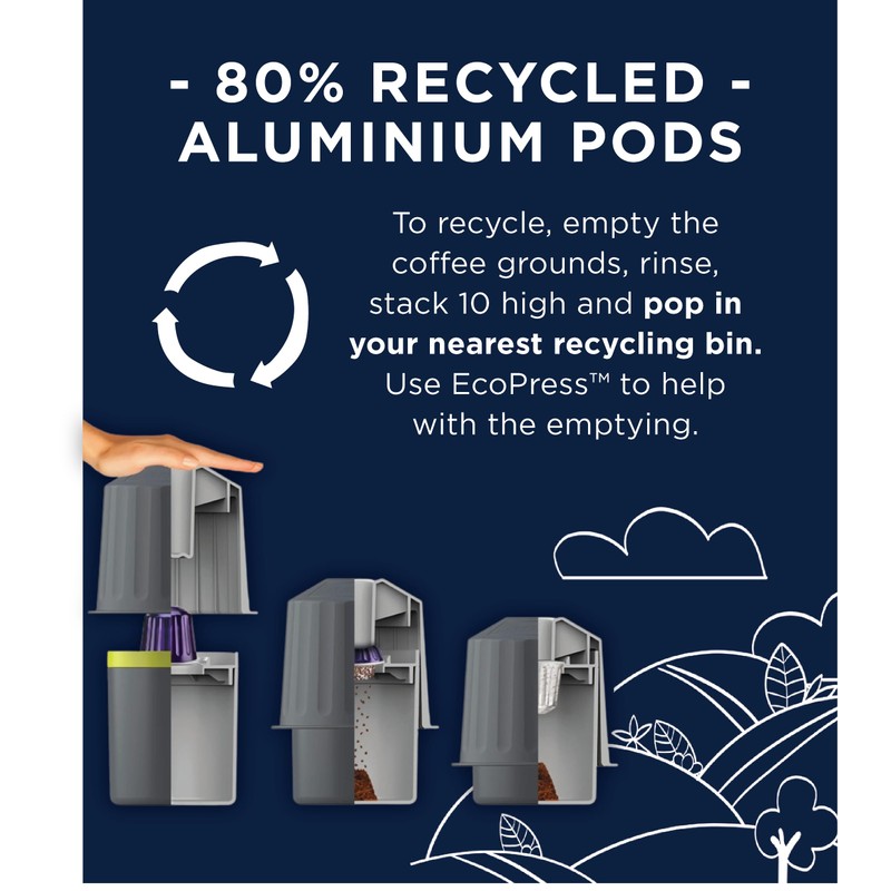 CafePod Flavoured Coffee Pods Nespresso Compatible Gingerbread 10 Aluminium Capsules