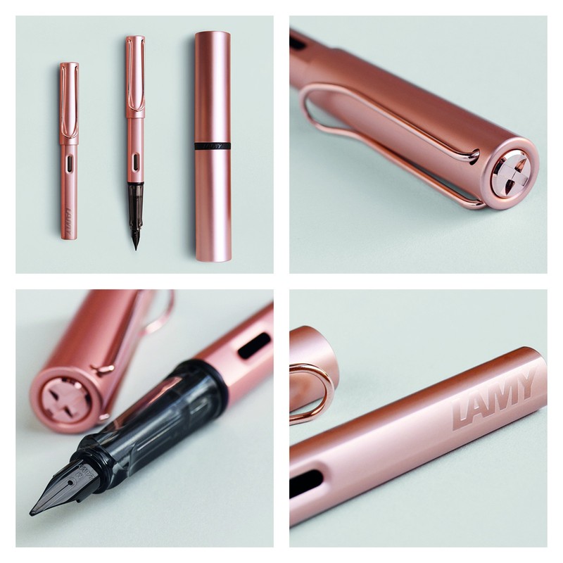 Lamy LX Rau 076 Fountain Pen Rose Gold B...