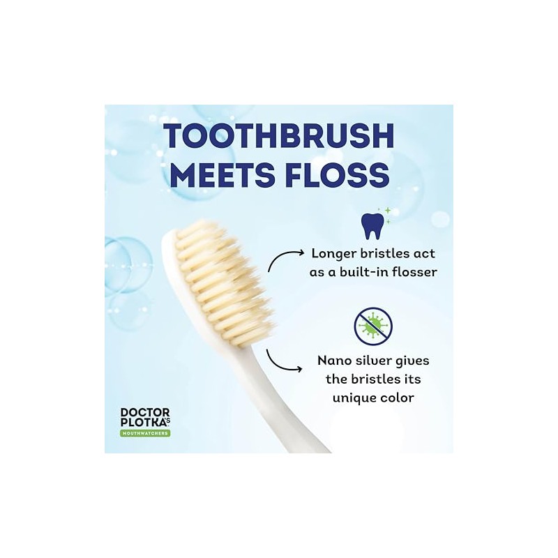 Bouth Watchers - Estuche antibacteriano para cepillos de dientes de