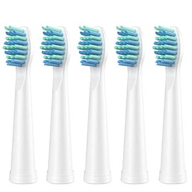 Dada-Tech Electric Toothbrush Replacement Heads for DT-22 - Pack of 5 (White)