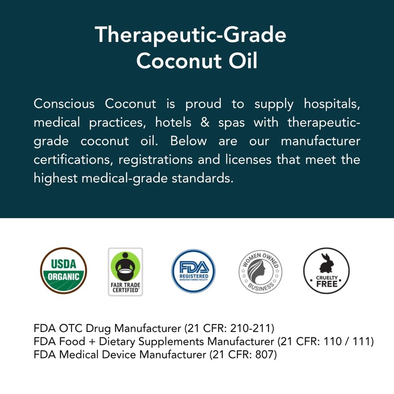 Conscious Coconut Individual Coconut Oil Packets, Certified Organic, Fair Trade