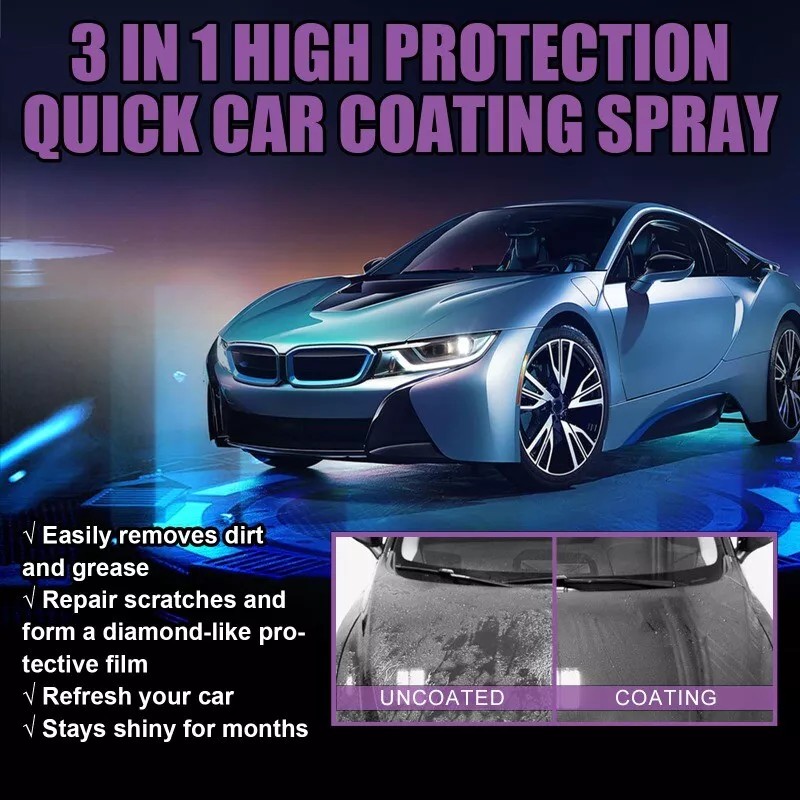 Unbranded 100ML 3 in 1 High Protection Quick Car Coat