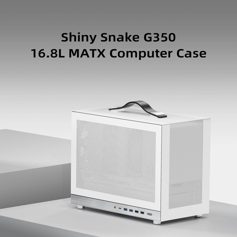 Shiny Snake G300 16.8L MATX Mesh PC Case - ATX/SFX-L/SFX