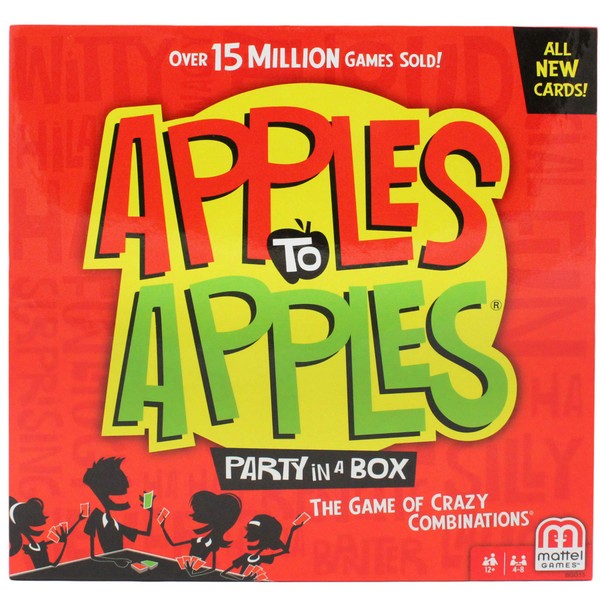 Mattel Apples to Apples Party Box The Game of Crazy Combinations