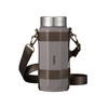 CBJAPAN Water Bottle, Direct Drinking, Vacuum Insulated, 2 Layers, Brown,