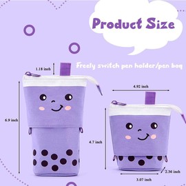 HIQE-FL Pencil Case Zip, Pencil Case Girls Teenagers, Student Pencil Case, Stand Pencil Holder, Telescopic Pencil Case, s, Modern