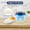 Greek Yogurt Strainer with Lid, Reusable Yogurt Filter with Ultra