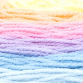 (3 Pack) Lion Brand Yarn Mandala Baby Yarn, Unicorn Cloud