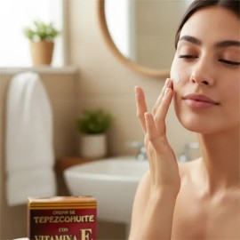 Crema De Tepezcohuite Con Vitamina E