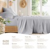 Comfort Spaces Cooling Sheet Set Poly X Rayon Blend (Rayon