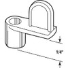 Prime-Line L 5550 Screen Clips, 1/4 In. Offset, Durable Diecast