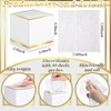 Fourluoo 12 Pack Facial Tissues Cube Boxes Face Box 600