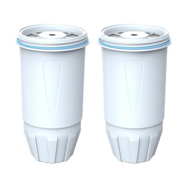 Lifefilter Water Filter Replacement for Pitcher Filters and Dispenser Filters, ZR-001 ZR-003 ZP-600 ZR-017, Multi-Stage Filter System, Reduce TDS, PFOA/PFOS, Chlorine, 2 Pack