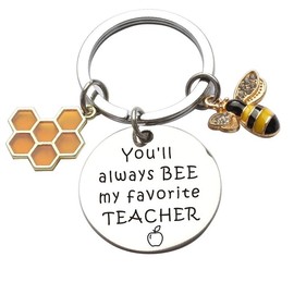 ChillOutPal Teacher Appreciation Gifts - Teacher Keychain Set Perfect Christmas and Valentines Day Gifts for Teachers